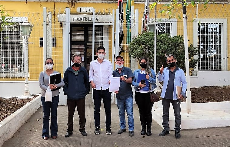 CEV que acompanha situação dos moradores do Parque Estadual Jurupará participa de reunião entre AJA e Promotoria