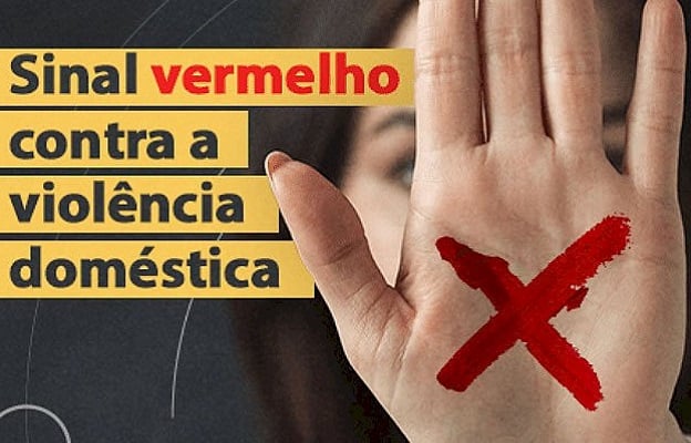 Protocolado pedido de apoio para a campanha “Sinal Vermelho contra a Violência Doméstica”