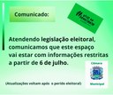 Site e redes sociais da Câmara Municipal de Ibiúna são ajustados para atender à legislação eleitoral